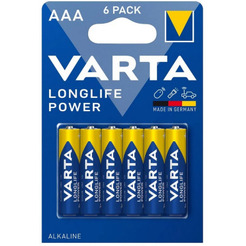 Батарейка Varta Longlife Power 6 AAA 04903121436 (6шт)