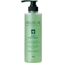 Шампунь-скраб для волос и кожи головы Welcos Around Me Scalp Scaling Shampoo Plus, 500 мл