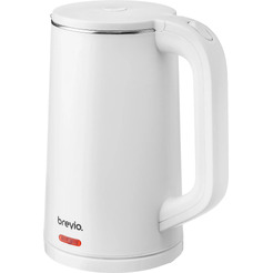 Электрочайник Brevio Steel Kettle BV4200 (белый)