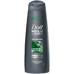 Гель для душа ДАВ MEN+CARE свежесть ментола 380мл