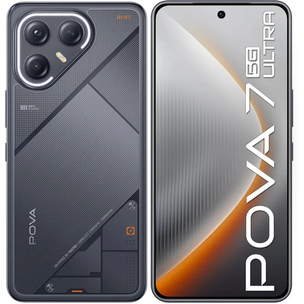 Смартфон Tecno Pova 7 Ultra 5G 8GB/256GB (черный)