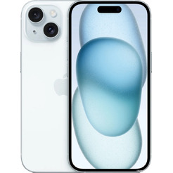 Смартфон Apple iPhone 15 128GB восстановленный ELNU Грейд A, Blue (ELN3090A0370)