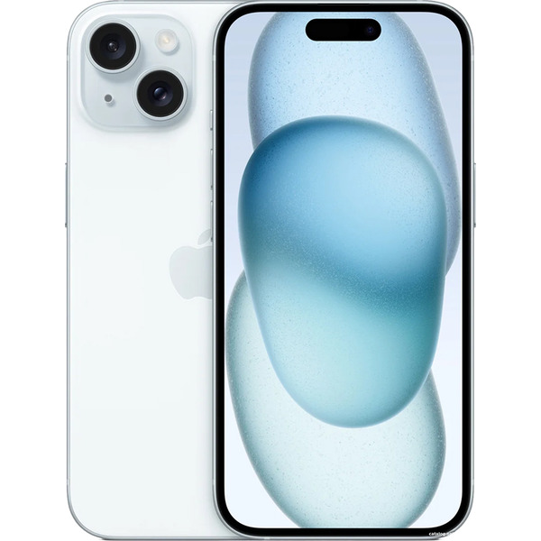 Смартфон Apple iPhone 15 128GB восстановленный ELNU Грейд A, Blue (ELN3090A0370)