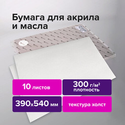 Бумага для масла и акрила BRAUBERG Art Premiere 113269