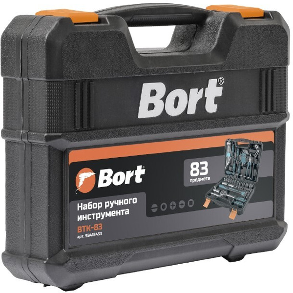Набор ручного инструмента BORT BTK-83 (93418453)