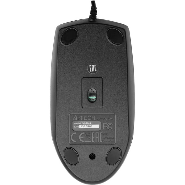 Мышь A4Tech OP-720S (черный)