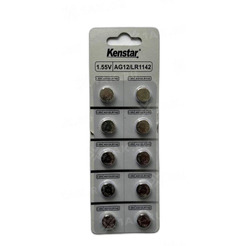 Алкалиновые батареи KENSTAR G12/LR1142/LR43/386A/186, BL-10