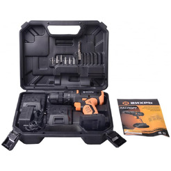 Дрель-шуруповерт Вихрь ДА-18Л-2КУ/Б (72/14/23)