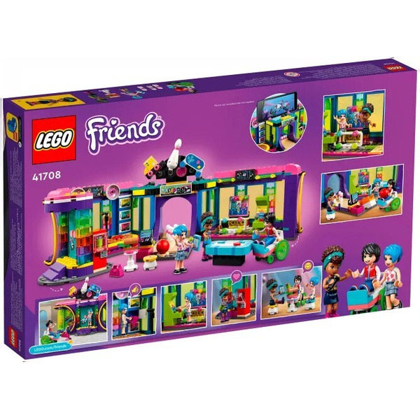 Конструктор LEGO Friends 41708 Диско-аркада для роллеров