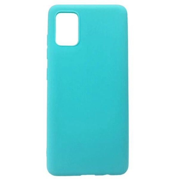 Накладка CASE Matte Samsung Galaxy A41 (голубой)