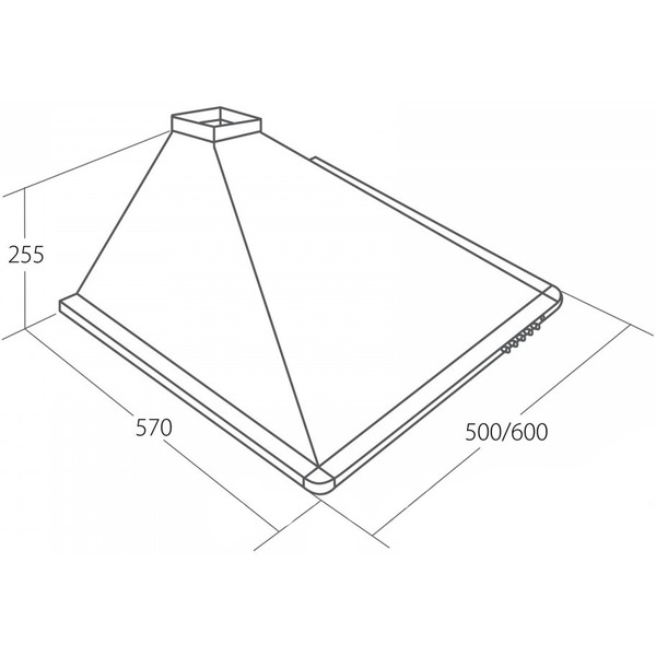 Вытяжка Akpo Elegant Turbo 60 WK-5 (белый)