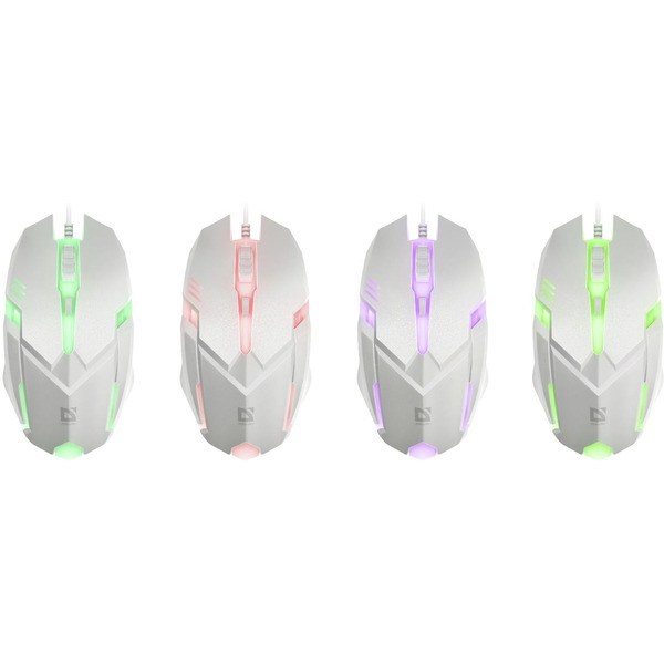 Мышь Defender Cyber MB-560L (белый)