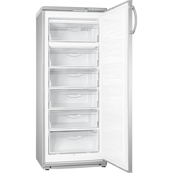 Морозильник ATLANT М-7184-080 СЕРЕБРИСТЫЙ