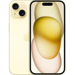 Смартфон Apple iPhone 15 128GB Yellow (MTP23HN/A)