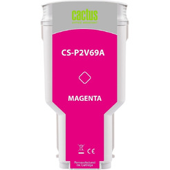 Картридж струйный Cactus CS-P2V69A №730 пурпурный (300мл) для HP Designjet T1600/1700/2600