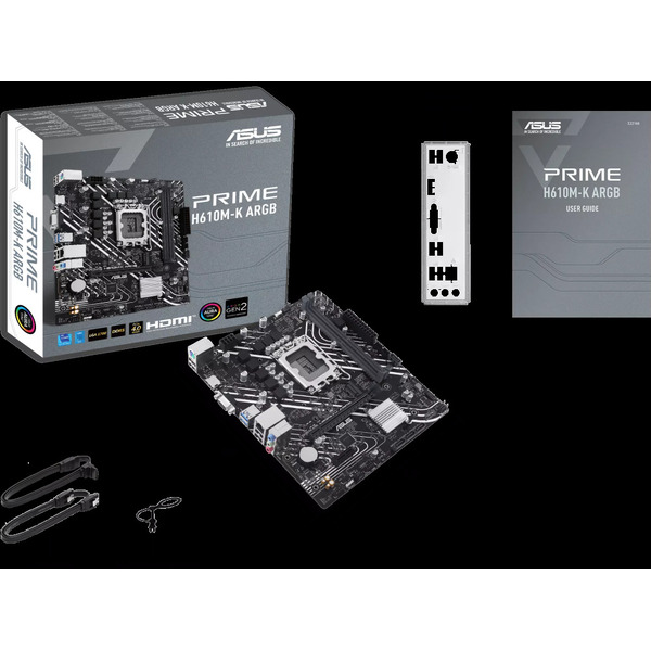 Материнская плата ASUS Prime H610M-K ARGB