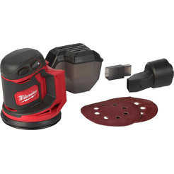 Эксцентриковая шлифмашина Milwaukee M18 BOS125-0 4933464228 (без АКБ и ЗУ)