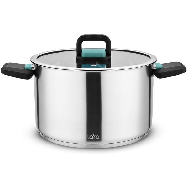 Кастрюля LARA Изумруд LR02-241