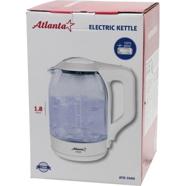 Электрический чайник Atlanta ATH-2466 (белый)