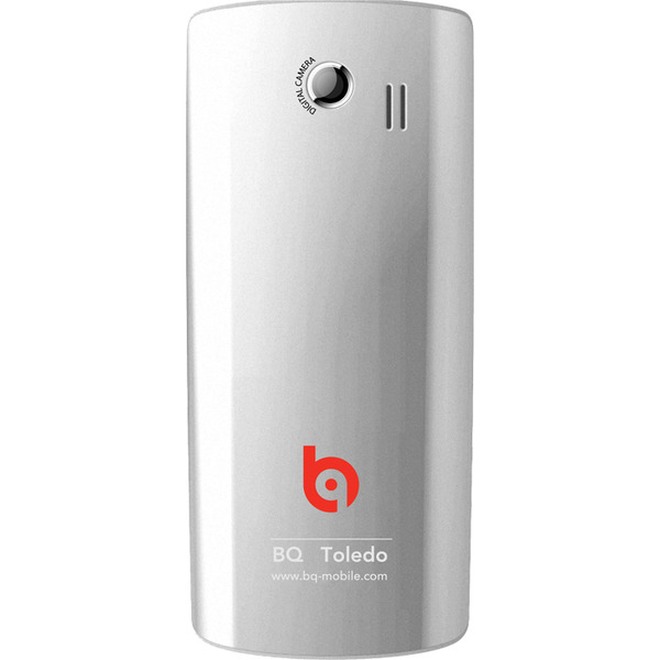 Мобильный телефон BQM-2406 Toledo серебряный