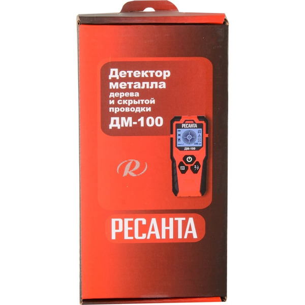 Детектор скрытой проводки Ресанта ДМ-100 (61/10/534)