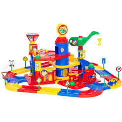 Паркинг Полесье 37862  3-уровневый с дорогой и автомобилями (в коробке)