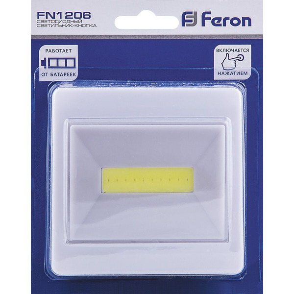Светодиодный светильник-кнопка  Feron FN1206  23377
