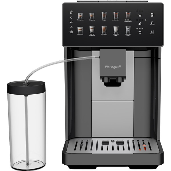 Кофемашина Weissgauff WCM-365 Automatic ColorTouch Cappuccino Nero