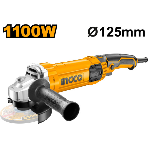 Угловая шлифмашина INGCO AG1100385 (1100Вт)