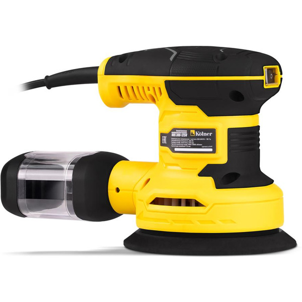 Эксцентриковая шлифмашина Kolner KOS 300-125V