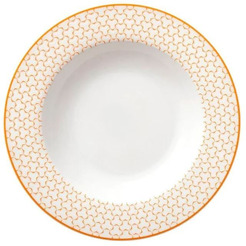 Тарелка глубокая HomeQueen Медовая 77093