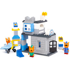 Конструктор Полесье Макси Три кота. Аэродром 70221