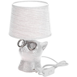 Светильник декоративный REXANT 603-1033 "Кот в очках" Е14, 40Вт (белый)