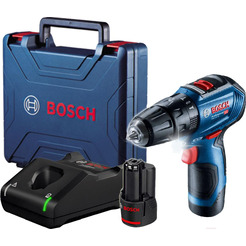 Дрель-шуруповерт Bosch GSB 12V-30 Professional (06019G9100) с 2-мя АКБ, кейс