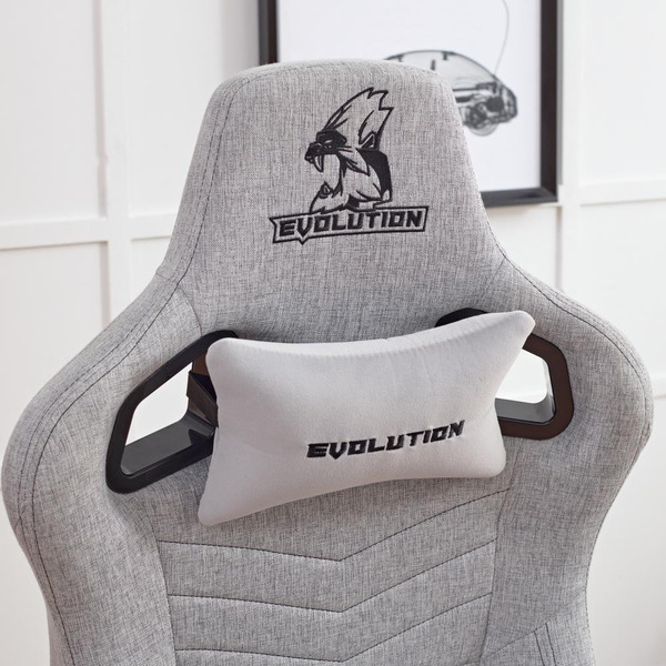 Игровое кресло EVOLUTION CONQUEROR FABRIC Grey