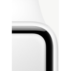 Фитнес-браслет Xiaomi Smart Band 10 Pro BHR095AGL (белая керамика, с белым силиконовым ремешком)