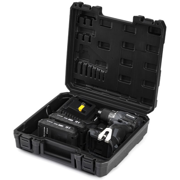 Дрель-шуруповерт STAVR SDD 18BL-2K