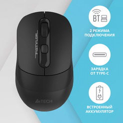 Мышь A4Tech Fstyler FB10C (черный)