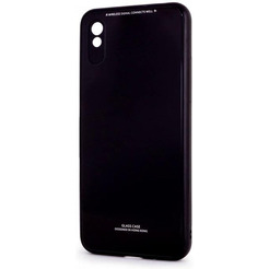 Накладка CASE Glassy Xiaomi Redmi 9A (черный)