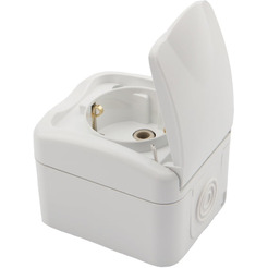 Розетка одноместная KRANZ Mini OG KR-78-0604