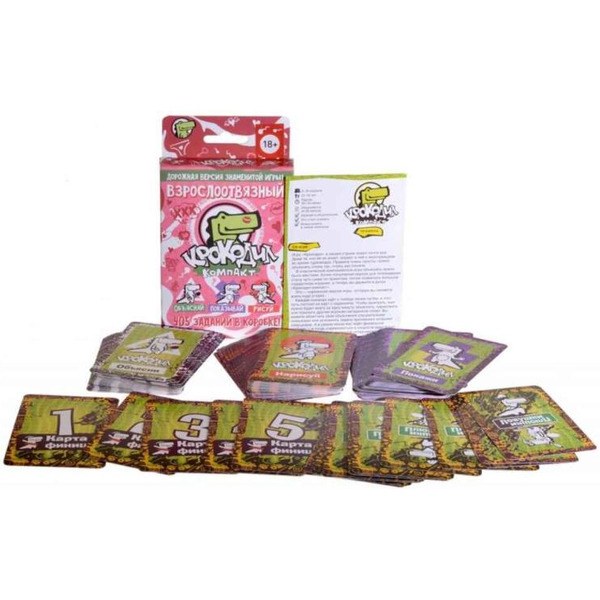 Настольная игра Магеллан Крокодил Взрослоотвязный MAG114026