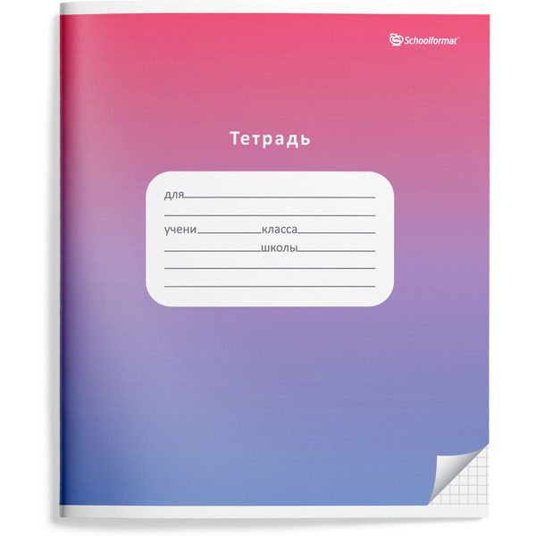 Набор тетрадей Schoolformat ГРАДИЕНТ ТШК12-ГР4 (4 шт)
