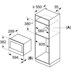Встраиваемая микроволновая печь Siemens BE732L1B1