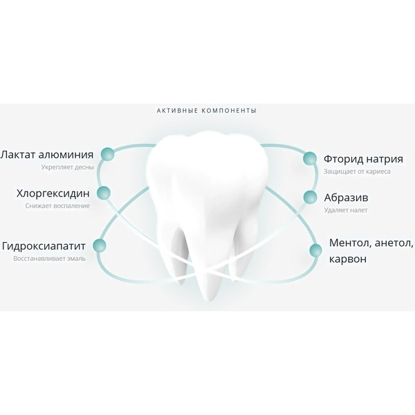 Зубная паста Lacalut Aktiv (90г)