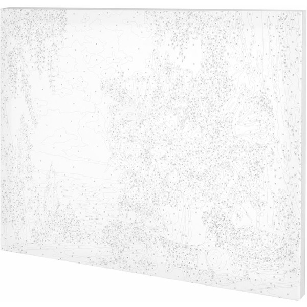 Картина по номерам ОСТРОВ СОКРОВИЩ «Букет с гладиолусами» 663275