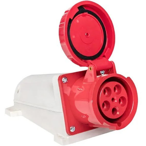 Розетка стационарная наружная EKF 135 3Р+РЕ+N 63А 380В IP67 PROxima