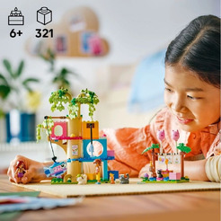 Конструктор Lego Friends Кошачий день рождения и домик на дереве 42666