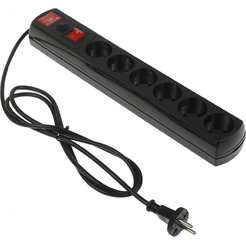 Сетевой фильтр Most LR 1.7м (черный)