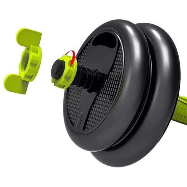 Набор гантелей Ametist со штангой и гирями 7в1 20 кг