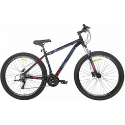 Велосипед Krakken Salazar р.20 2022 (черно-красный)